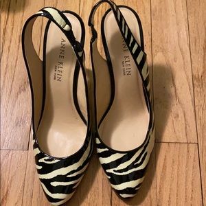 zebra print heels